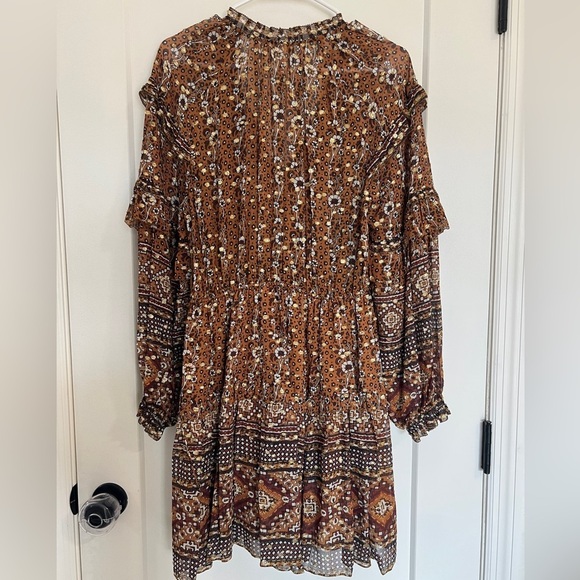 Ulla Johnson Erisa Dress - Ochre - Picture 7 of 9
